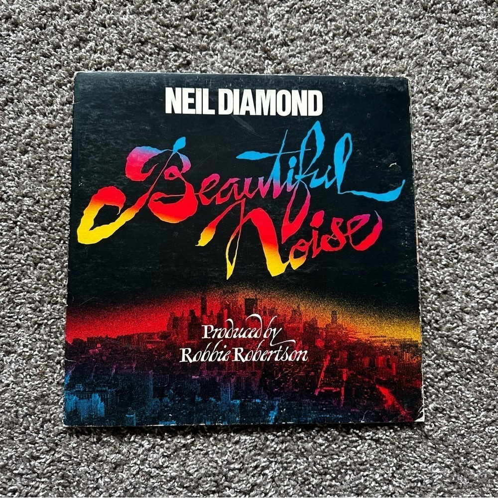 Vintage Neil Diamond Beautiful Noise Vinyl LP